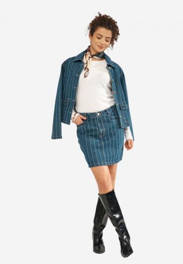 Джинсовая юбка