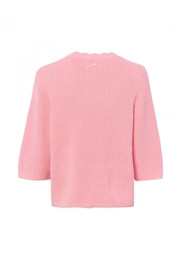 Пуловер с рукавом три четверти