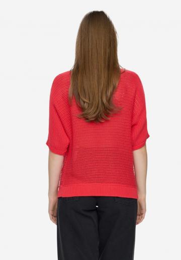 Пуловер с рукавом три четверти