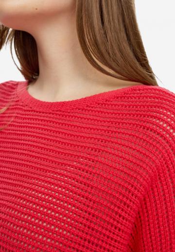 Пуловер с рукавом три четверти