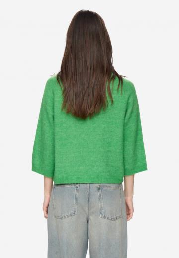 Пуловер с рукавом три четверти