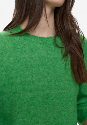 Пуловер с рукавом три четверти