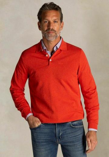 Поло с длинным рукавом