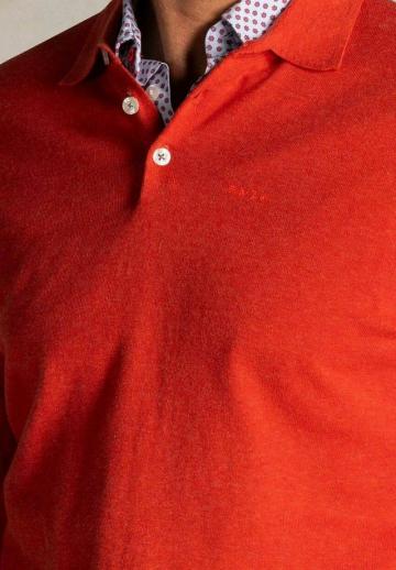 Поло с длинным рукавом