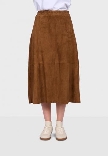 Кожаная юбка