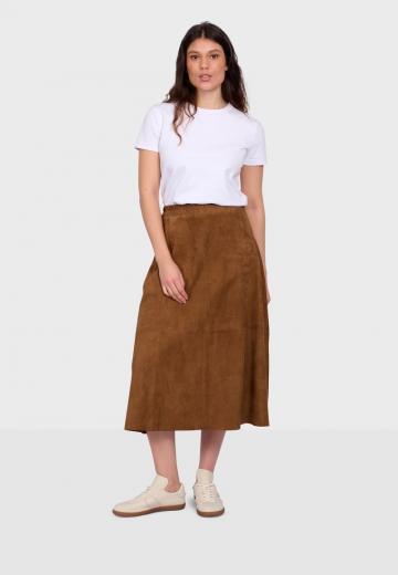 Кожаная юбка