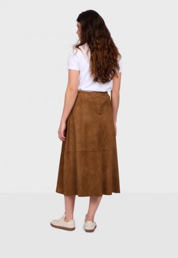 Кожаная юбка