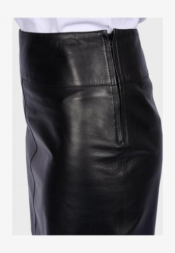 Кожаная юбка