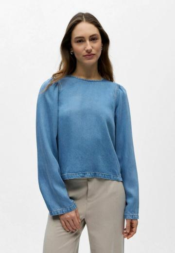 Джинсовая блузка