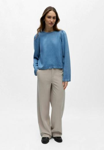 Джинсовая блузка