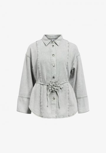 Джинсовая блузка