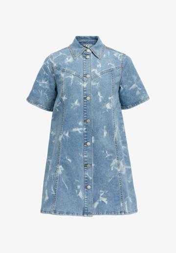 Джинсовое платье