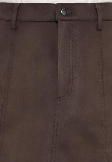 Кожаная юбка