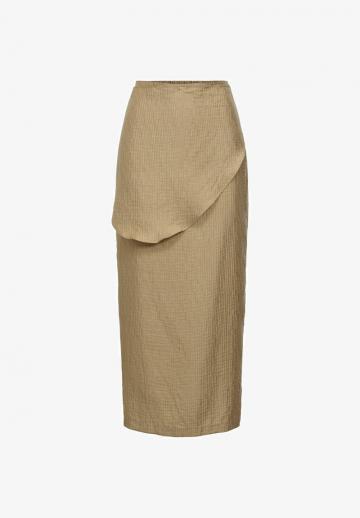 Юбка с накладными карманами