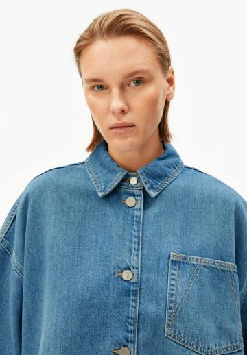 Джинсовая блузка