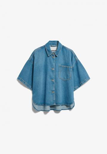 Джинсовая блузка