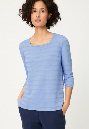 Пуловер с рукавом три четверти