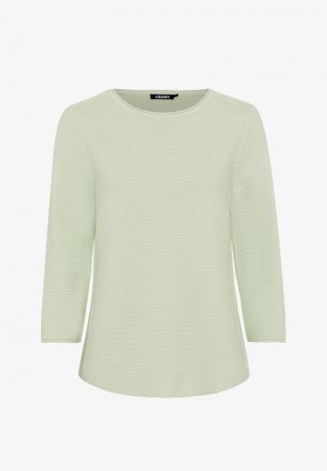 Пуловер с рукавом три четверти