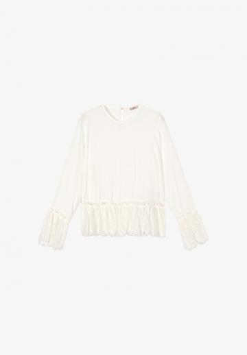 Кружевная блузка