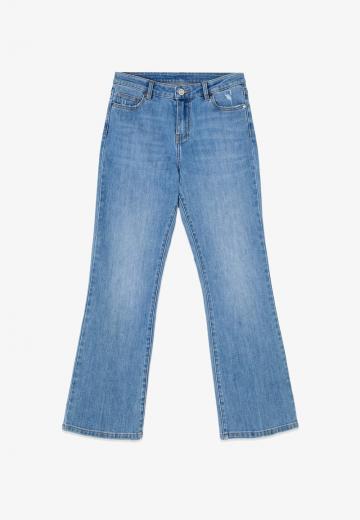 Клешеные джинсы