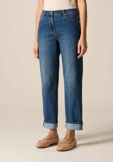 Прямые джинсы
