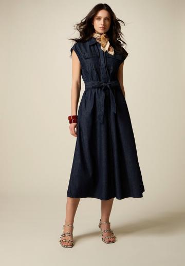 Джинсовое платье