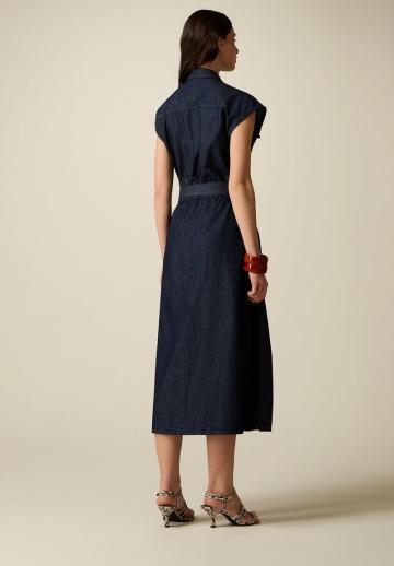 Джинсовое платье