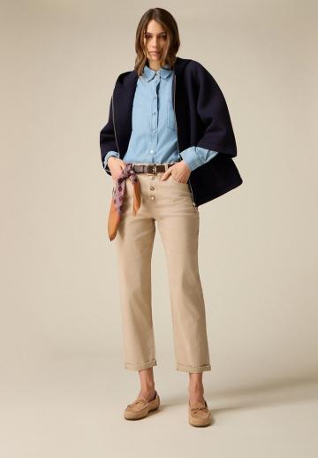 Короткие джинсы