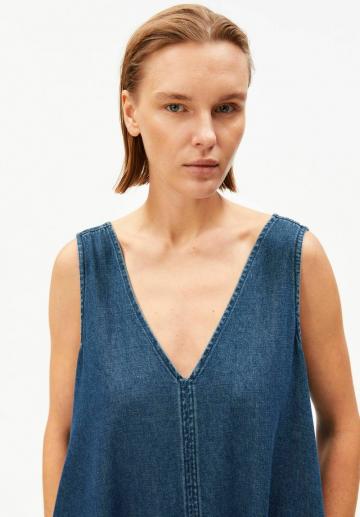 Джинсовое платье