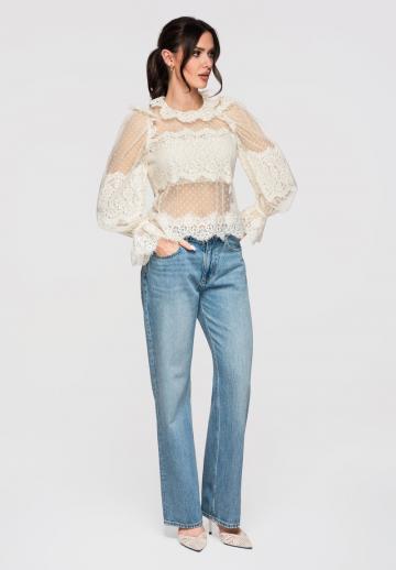 Кружевная блузка
