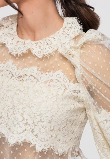 Кружевная блузка