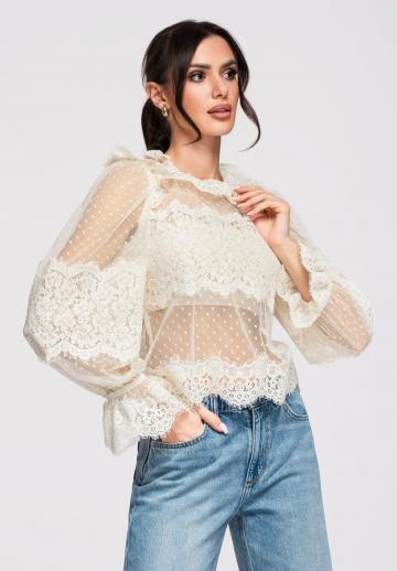 Кружевная блузка