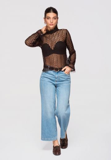 Кружевная блузка