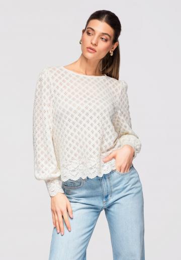 Кружевная блузка