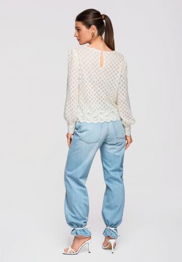Кружевная блузка