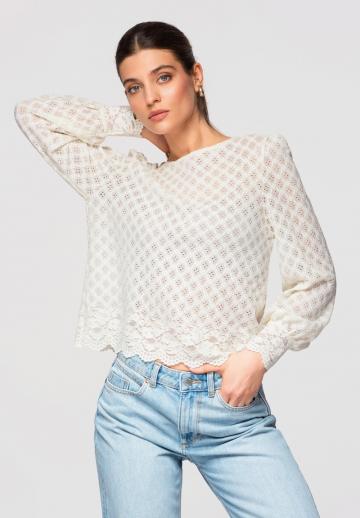 Кружевная блузка