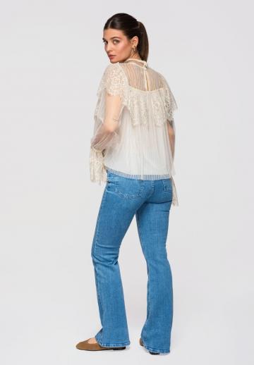 Кружевная блузка