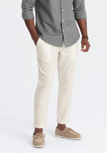 Льняные брюки