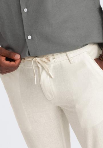 Льняные брюки