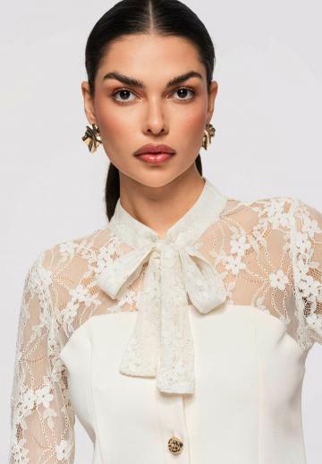 Кружевная блузка