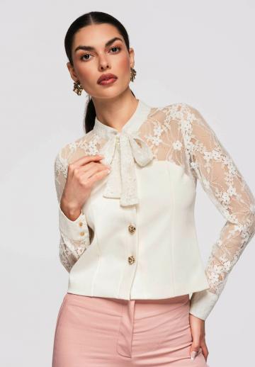 Кружевная блузка