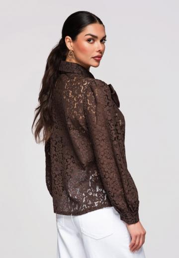 Кружевная блузка