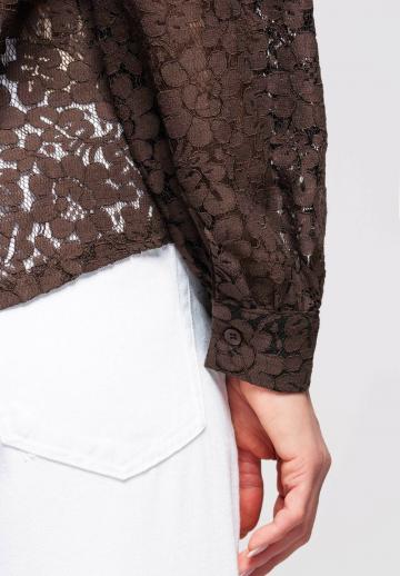 Кружевная блузка