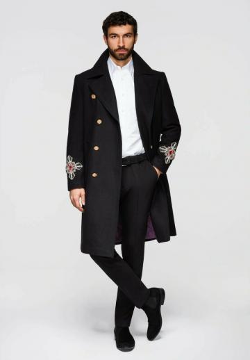 Шерстяное пальто