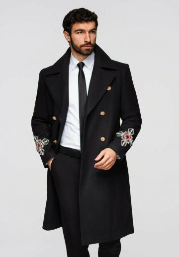 Шерстяное пальто