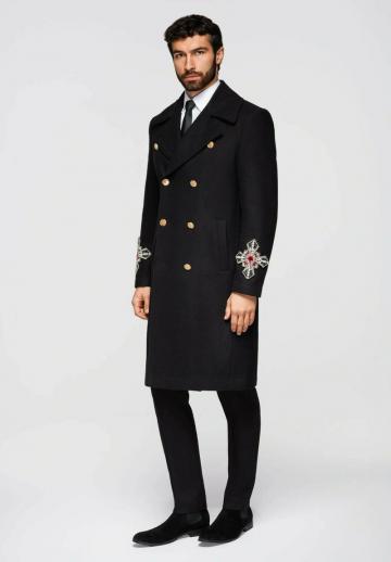 Шерстяное пальто