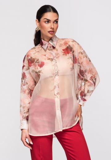 Длинная блузка