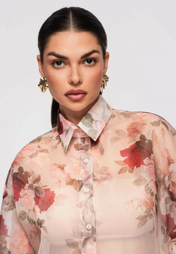 Длинная блузка