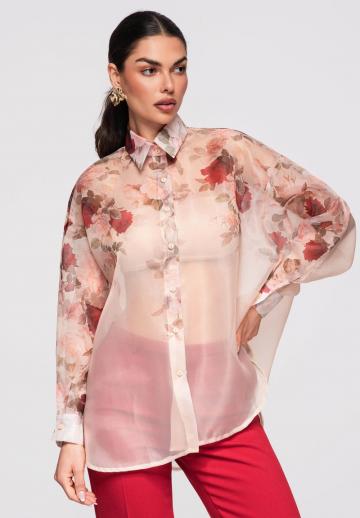 Длинная блузка