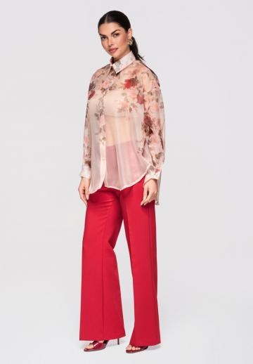 Длинная блузка